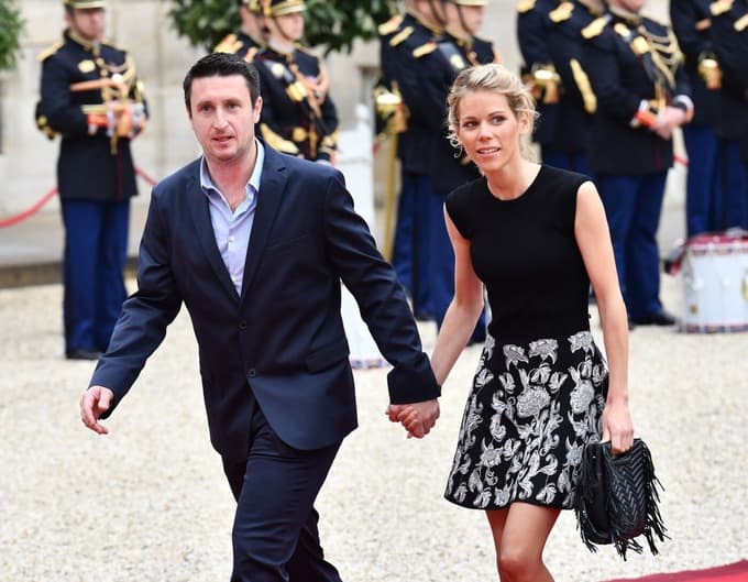 Tiphaine Auziere in Antoine Choteau. Medtem sta se že razšla.