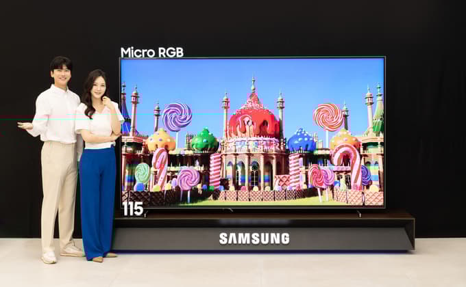 Samsung na področju televizorjev predstavil prvo mikro RGB-tehnologijo na svetu