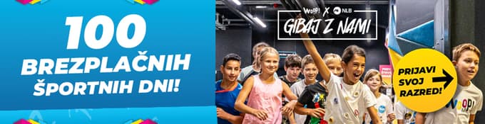 Prijavi svoj razred: Gibaj z nami in osvoji brezplačen športni dan