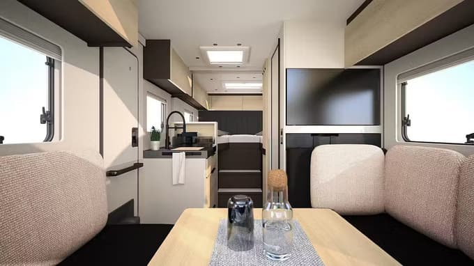 Bürstner signature prinaša tudi nekatere rešitve iz premium segmenta, predvsem iz modela sestrske znamke Niesmann+Bischoff.