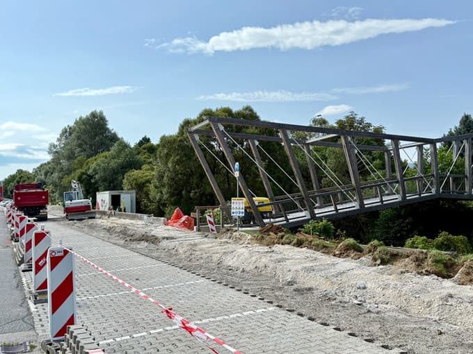 (FOTO) Se v Slovenj Gradcu vendarle obeta konec sage okoli kolesarskih mostov? 