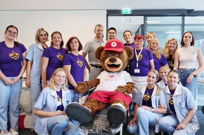 Organizatorji so zadovoljni z odzivom na štirinajsto krvodajalsko akcijo v Ljudskem vrtu.