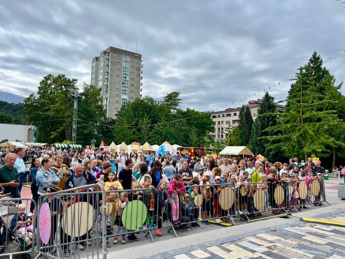 (FOTO) Pika premika Velenje: Mesto je en teden v rokah najmočnejše deklice na svetu