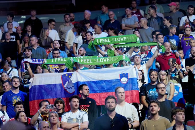 (FOTO in VIDEO) Slovenija izpadla v četrtfinalu, Nemčija gre naprej