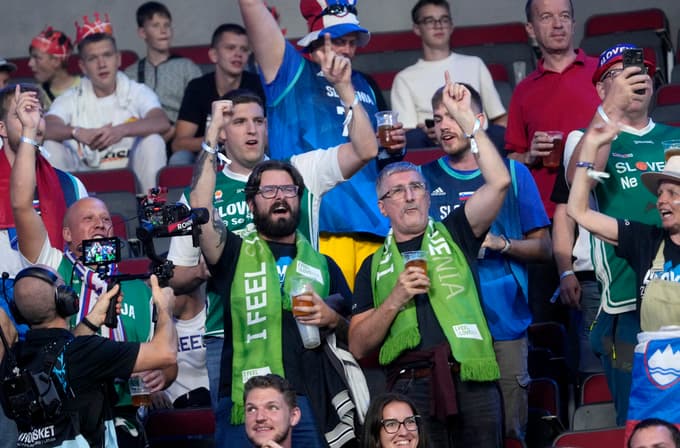 (FOTO in VIDEO) Slovenija izpadla v četrtfinalu, Nemčija gre naprej
