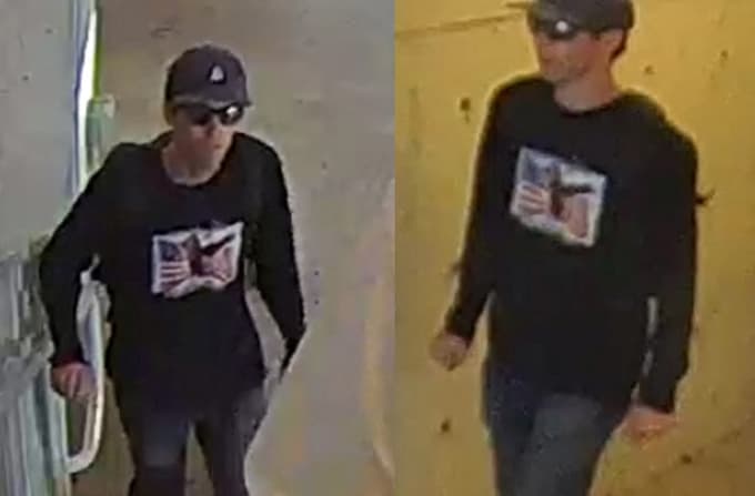 FBI je objavila dve fotografiji, ki prikazujeta mlajšega moškega, oblečenega v črno. Pri tem so opozorili, da še ne gre za osumljenca, ampak za "iskano osebo".