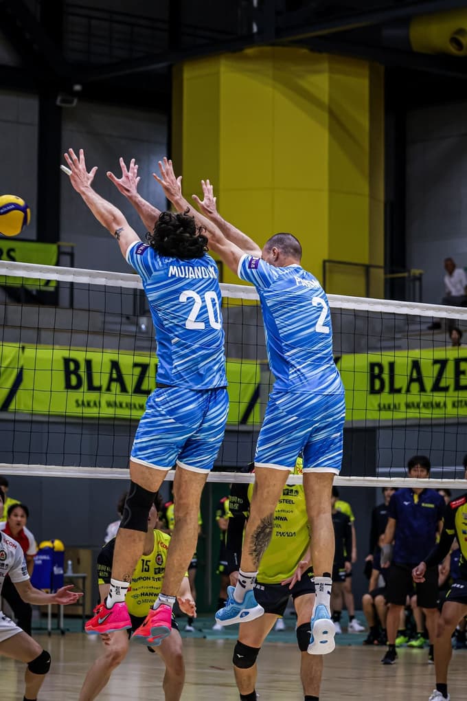 Nik Mujanović, levo, in Alen Pajenk sta združila moči v bloku.