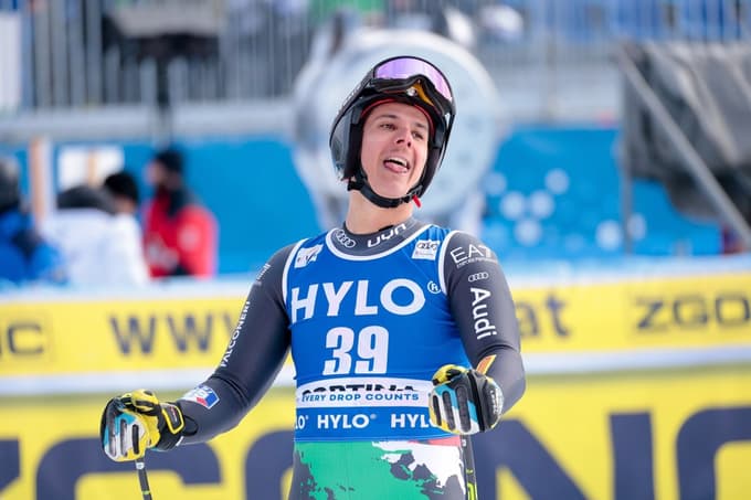 Matteo Franzoso je bil na pripravah na olimpijsko sezono.