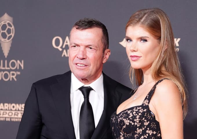 Lothar Matthäus in Theresa Sommer. 