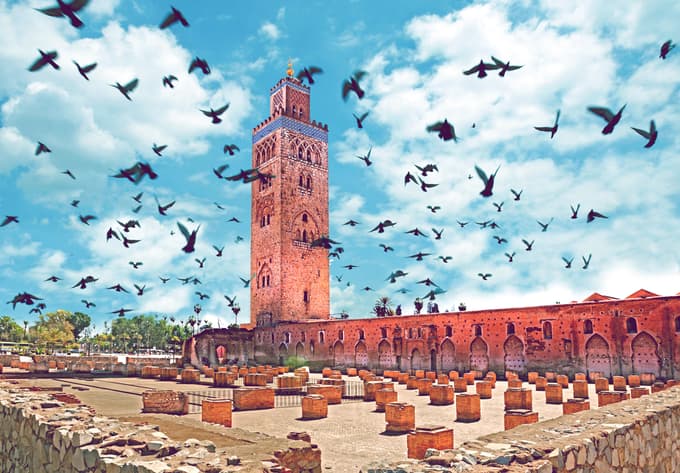 Mošeja Kutubija je simbol Marakeša.