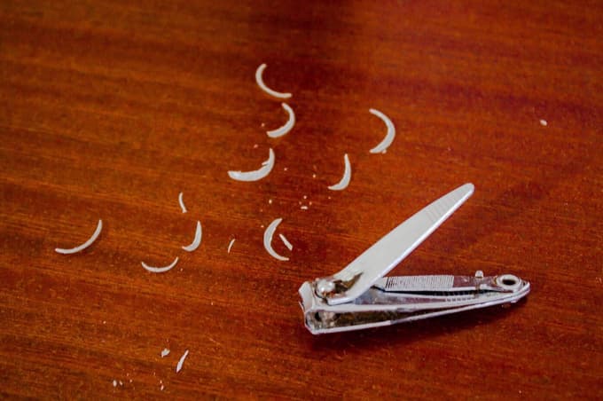 Nohti morajo biti povsem naravni, brez laka.