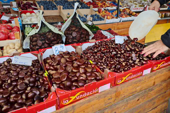 Cene na mariborski tržnici: Koliko stane kostanj?
