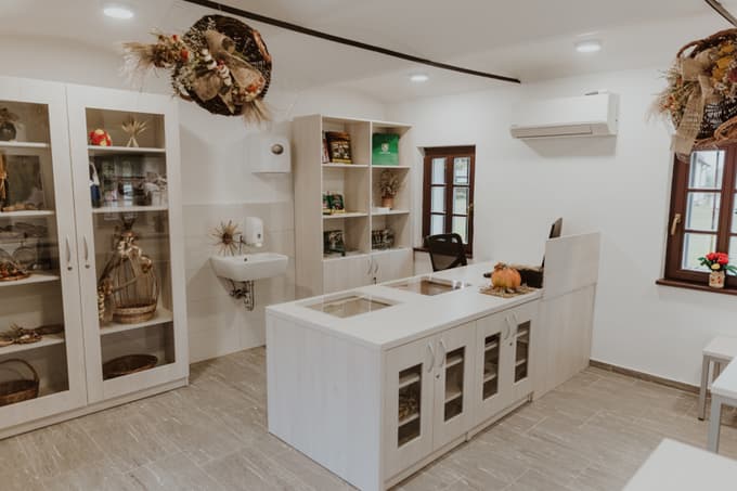 Notranjost stičišča 