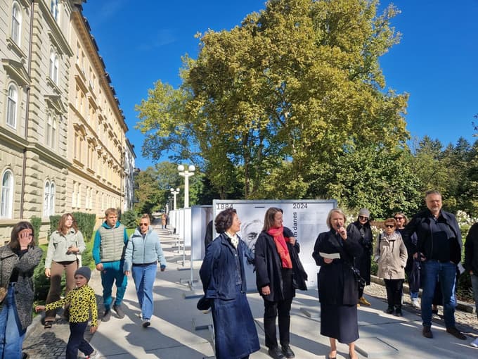 (FOTO) Vurnik v Mestnem parku