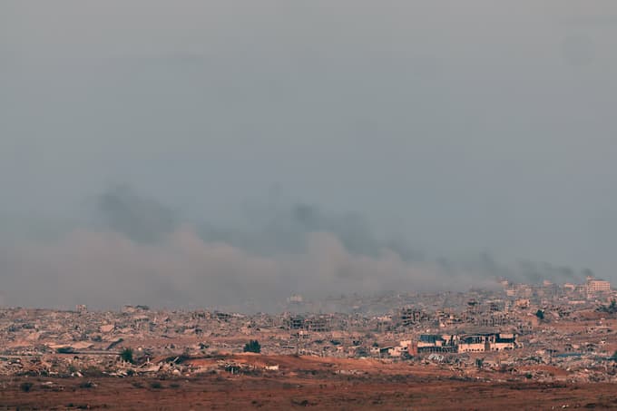 Izraelski napad na Gazo pred dnevi. 