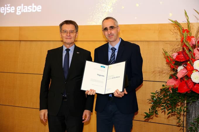 Zdravko Kačič in Jernej Weiss