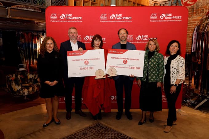 Podelitev v kategoriji pozitiven vpliv na okolje.