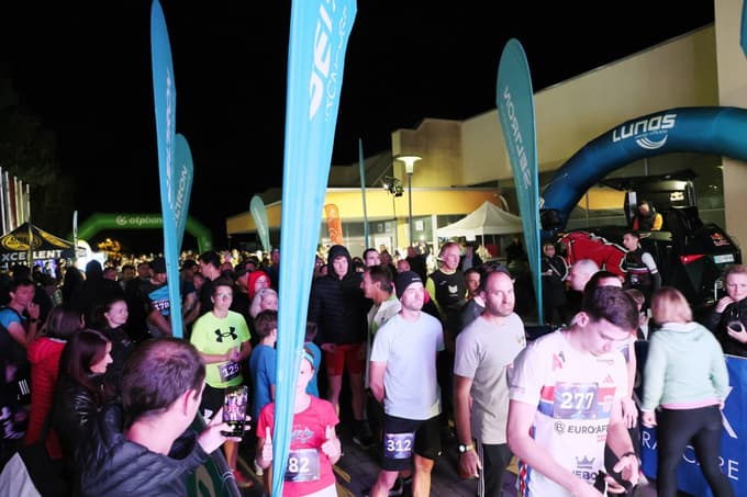 Pričakovanje pred startom.