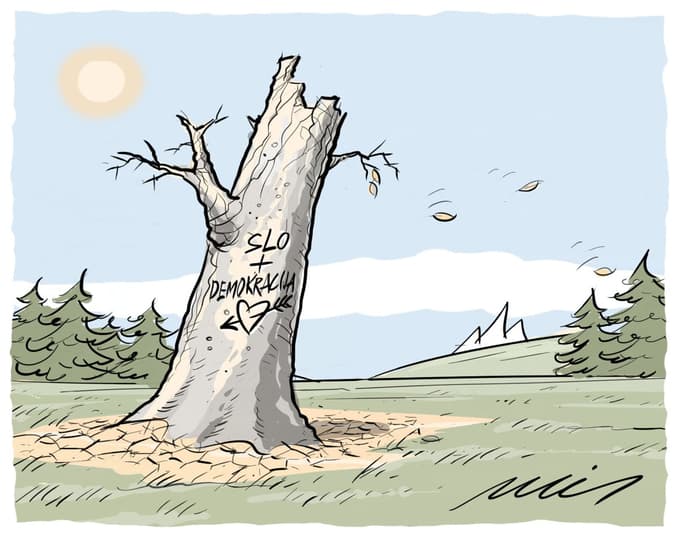 Karikatura Andrej Bajt