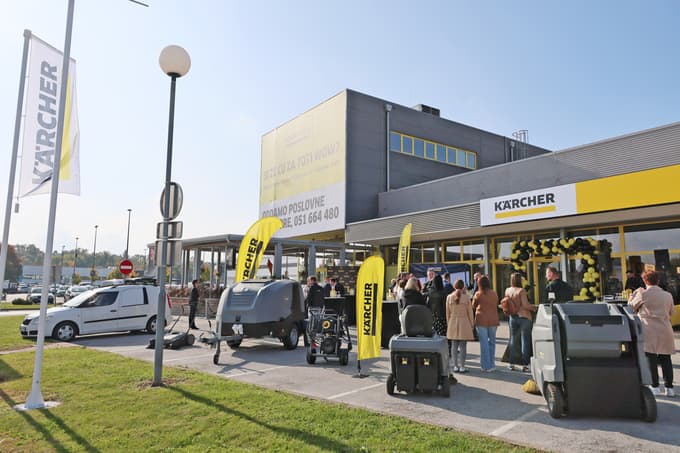 (FOTO) Največji Kärcher center v Sloveniji odprl vrata v Mariboru