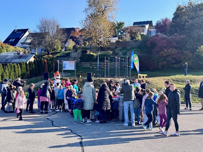 (FOTO) V športnem parku Kotlje odslej na voljo tudi jekleni poligon