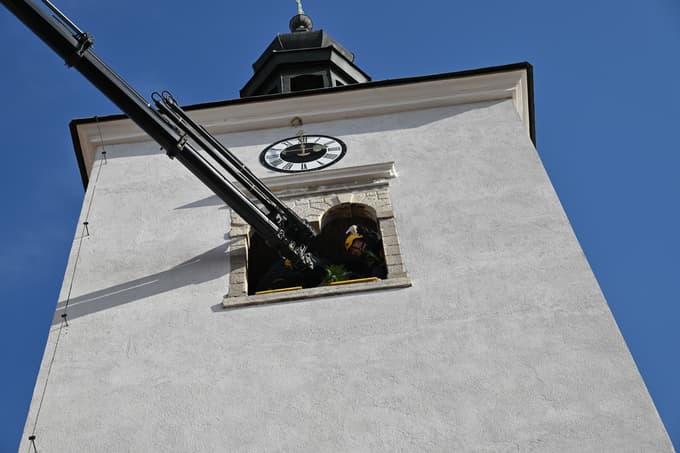 (FOTO) Velik praznik za kraj in župnijo: Cerkev sv. Štefana na Spodnji Polskavi ima po sto letih spet tri zvonove
