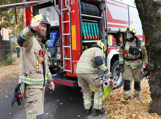 (FOTO in VIDEO) Na Taboru evakuirali študente