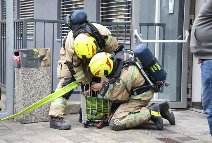 (FOTO in VIDEO) Na Taboru evakuirali študente