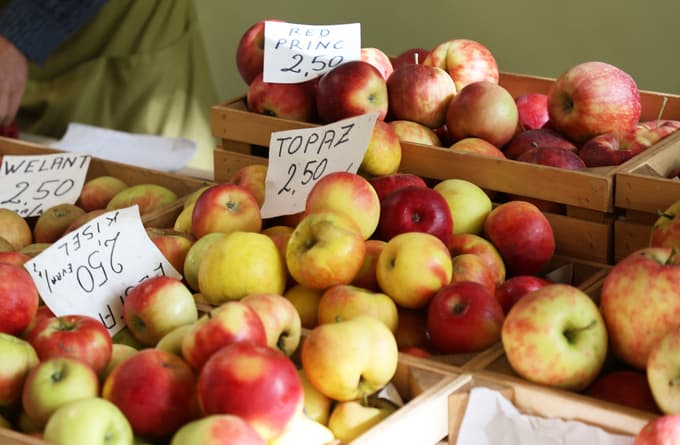 Cene na mariborski tržnici: Koliko stanejo jabolka?