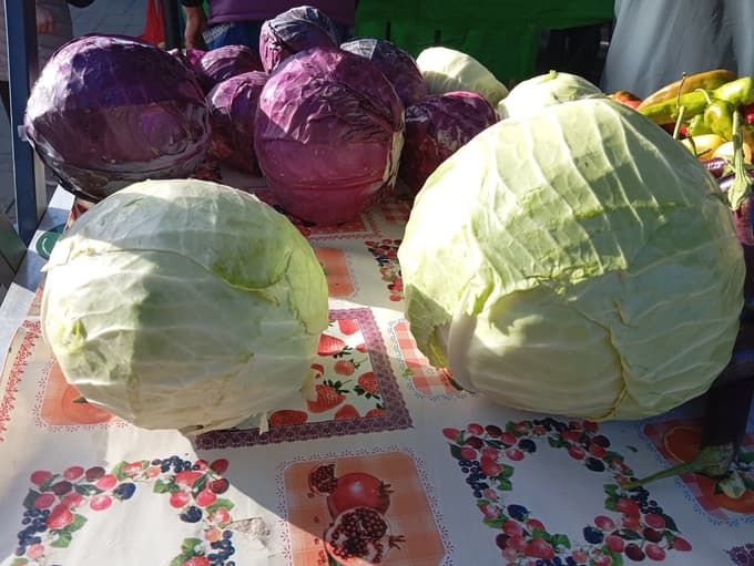 Cene na mariborski tržnici: Koliko stane glava svežega zelja