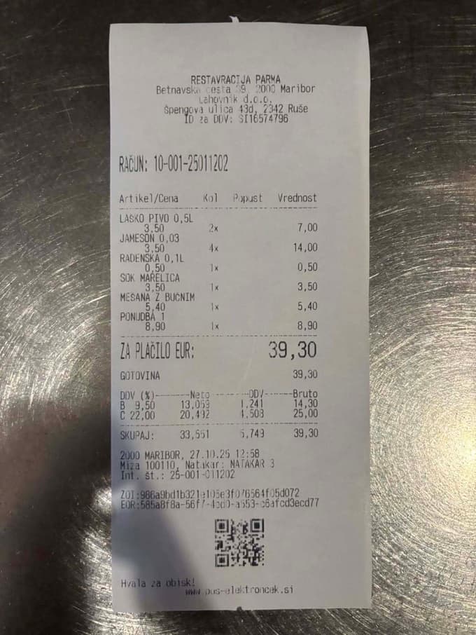 Kako do zastonj piva, viskija in hrane: Žejni goljuf izkoristil sočutje osebja v več mariborskih restavracijah