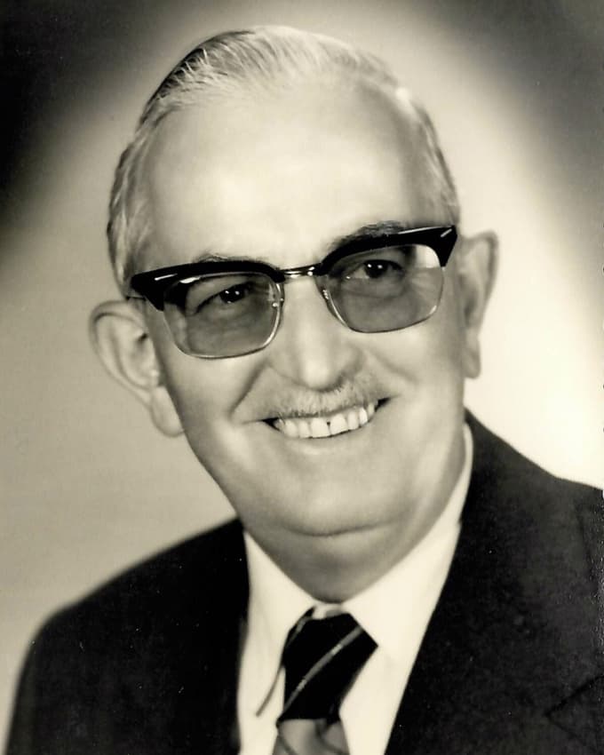 Maks Erman, prvi predsednik GZ Lenart leta 1957