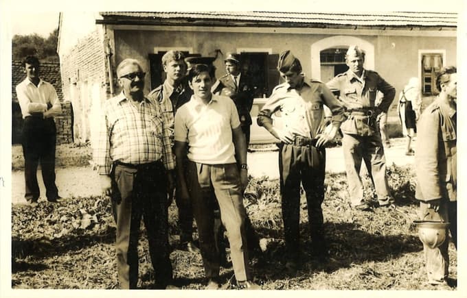 Gasilci v Benediktu leta 1973