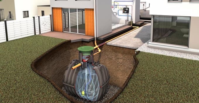 Čistilne naprave in zbiranje deževnice. ARMEX.