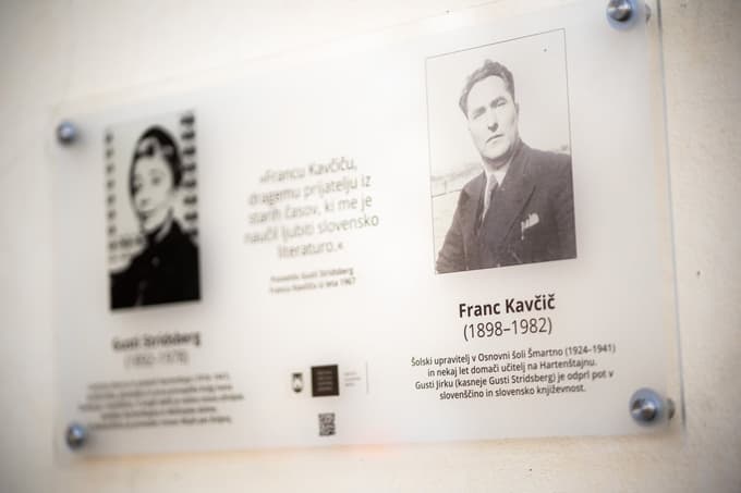 Šmartno pri Slovenj Gradcu: Spominska plošča tudi opomnik ljubezni do slovenske literature in kulture