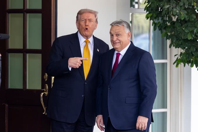 Velika zaveznika Donald Trump in Viktor Orban