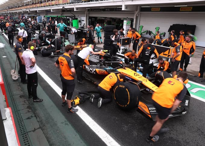 (FOTO) Formula 1: Norrisu sprint v Braziliji, Piastriju ničla, razlika med njima devet točk