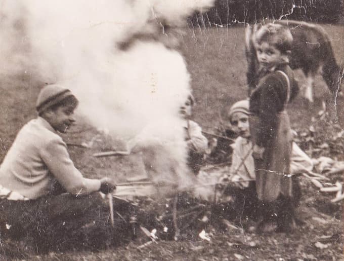 Zvone Šeruga kot pastirček