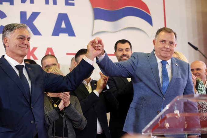 Nekdanji predsednik Republike srbske Milorad Dodik