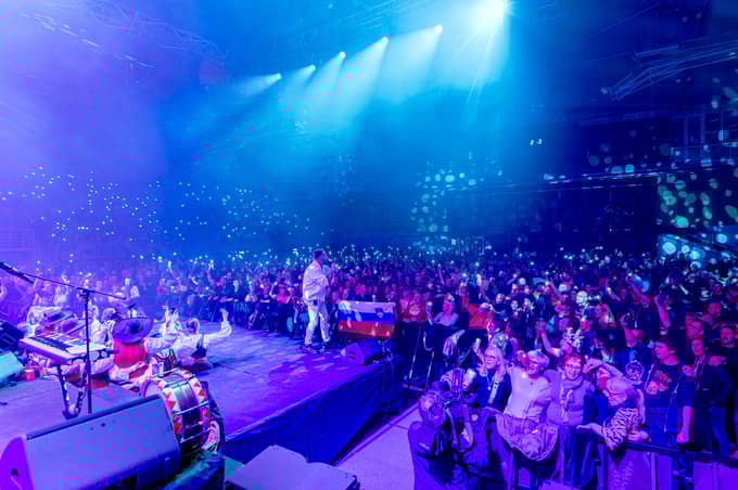 Hala Tivoli je bila polna, kot že dolgo ne.