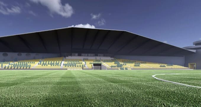 (FOTO) Stožice in Ljudski vrt, skrijta se! V Kopru načrtujejo supermoderen stadion s hotelom!