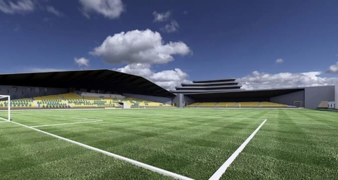 (FOTO) Stožice in Ljudski vrt, skrijta se! V Kopru načrtujejo supermoderen stadion s hotelom!