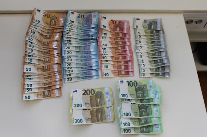 Zasežena gotovina pri povzročitelju nesreče na Šmartinski cesti