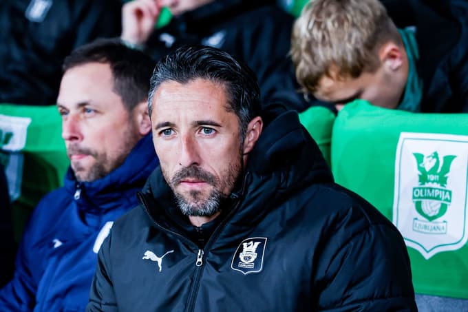 Federico Bessone je na klopi Olimpije v tej sezoni proti Celju dvakrat zmagal in enkrat remiziral.