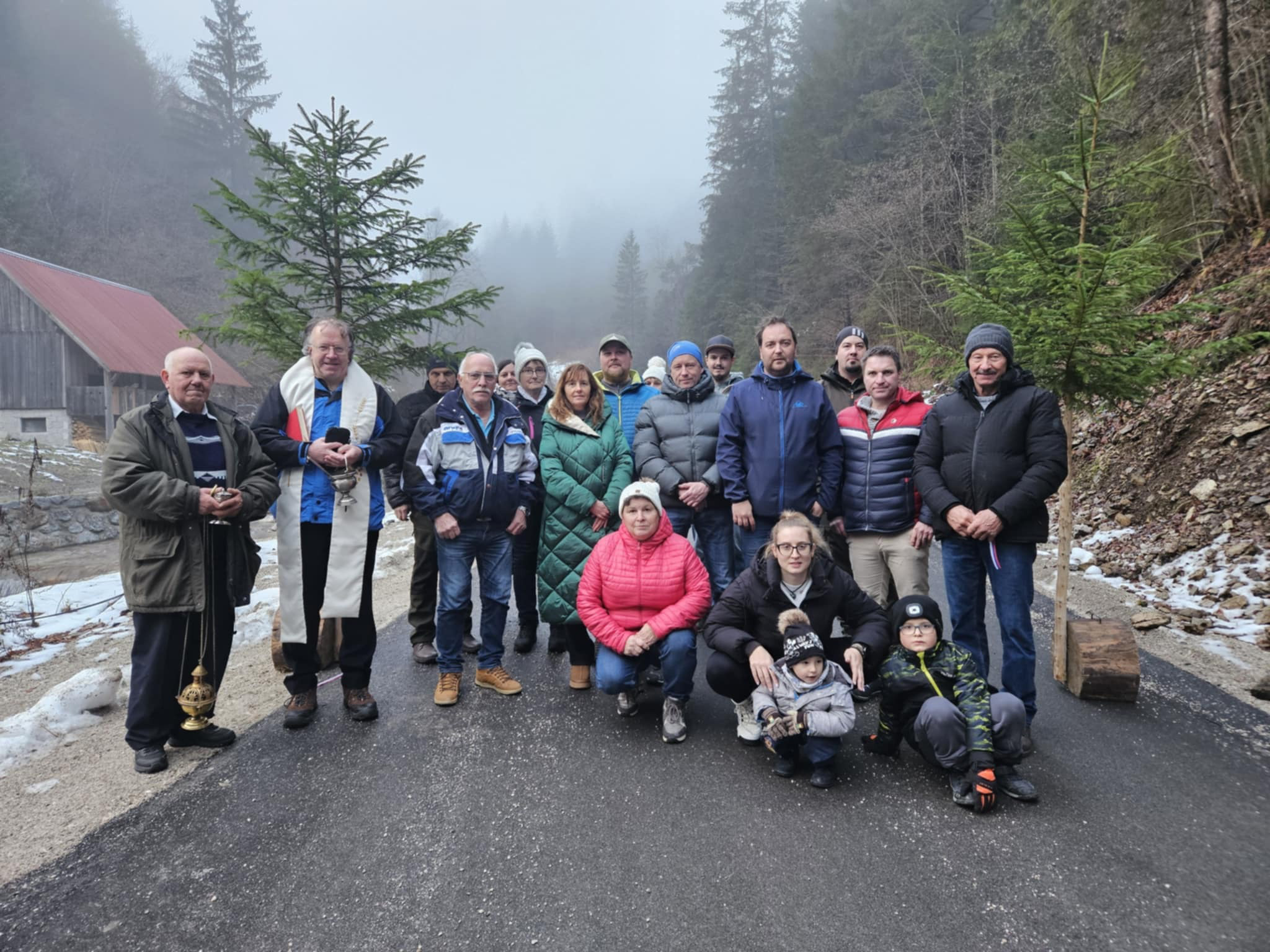 Ob odprtju ceste v Toplo