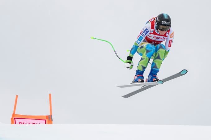 Mariborčanka je bila v zgornjem delu proge celo najhitrejša.