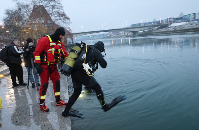 V tem času ima Drava le kakšne tri stopinje Celzija. 