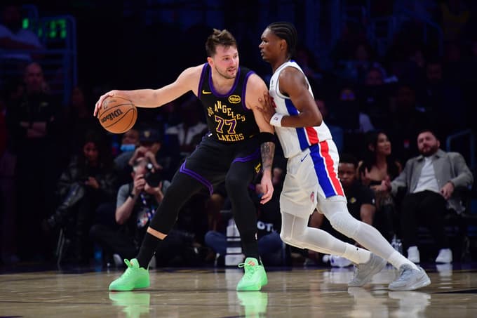 Los Angeles doma visoko izgubil z Detroitom