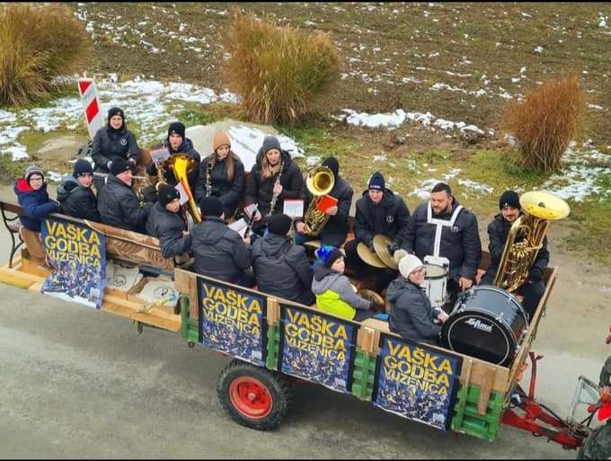 Novoletno voščilo Vaške godbe Vuzenica, 2025