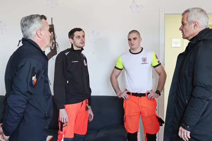 Župan je obiskal Gasilsko brigado in dispečerski center 